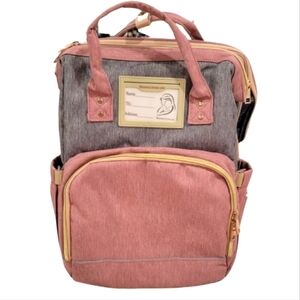 3 in 1 Diaper Nappy Backpack with Changing Station